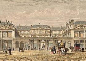 gravure dessin du palais royal